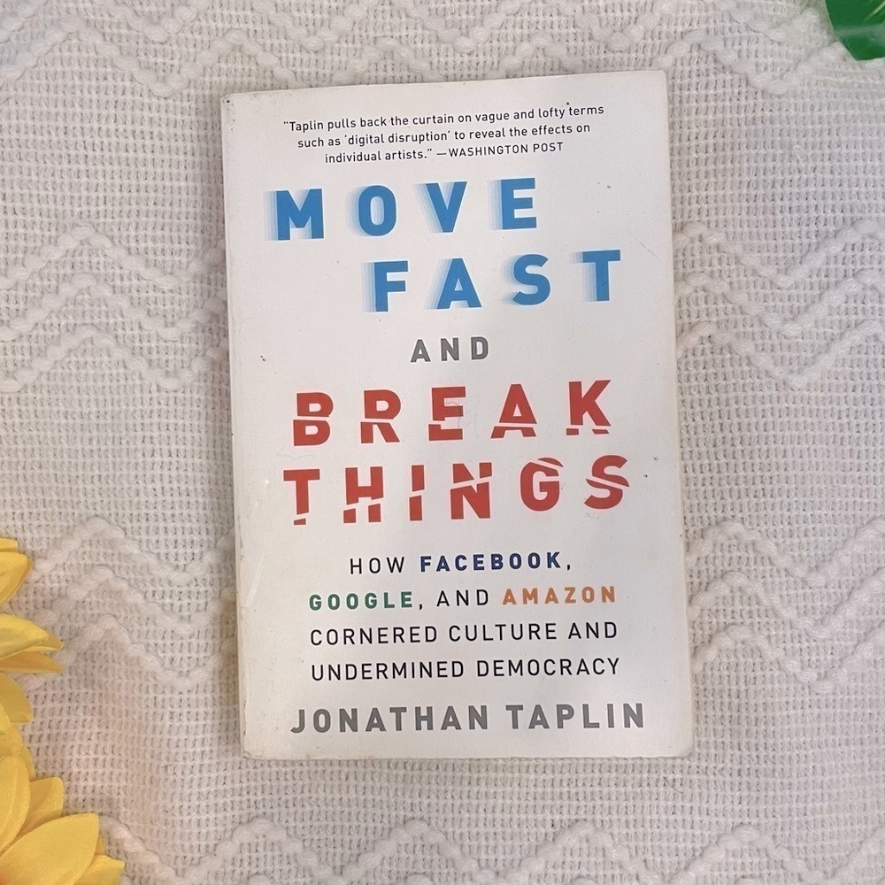 Move Fast and Break Things Paperback - Picture 1 of 3